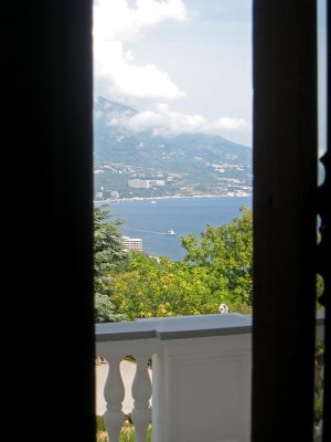  View from the palace window