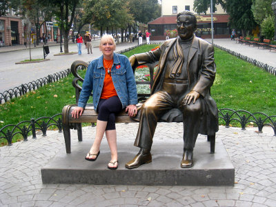 Playing tourist in Odessa Ukraine Sept 20, 2010