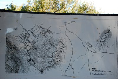  Map of the Ancient Ciry of Ephesus