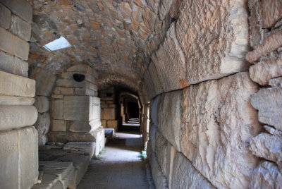 Under the Amphitheatre