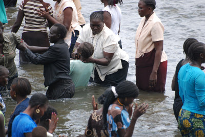 Mass Christening February 2011 Juba Southern Sudan