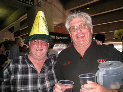 Ken & Dave - Hong Kong 7s because we've been many times this is the only photo taken