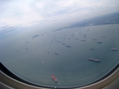 Coming into Singapore