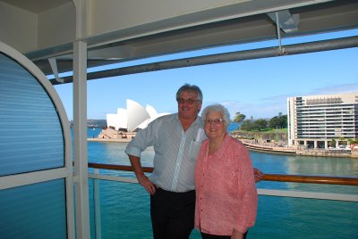 Dave and Marge on the ship 4 April 2011