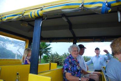 Marge and Dave on tour in Nouméa