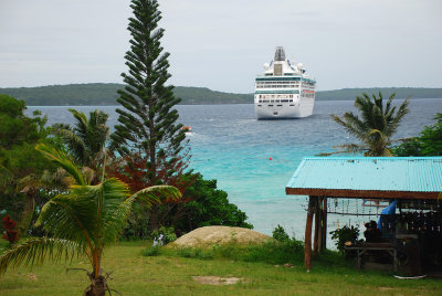 The ship from Lifou Island