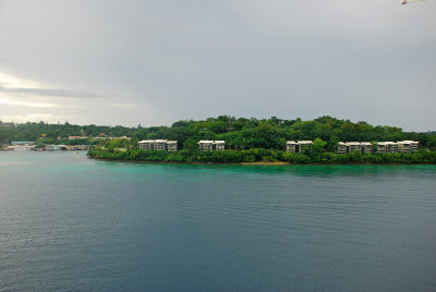 Sailing into Port Vila in the early hours of 9 April, 2011