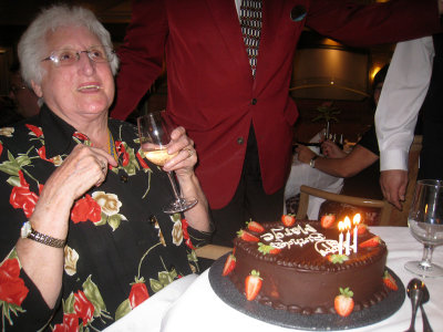 Marges birthday dinner