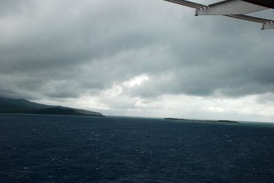 Mystery Island remains a mystery as it was too rough and stormy to leave the ship