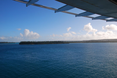 Sailing into the Isle of Pines 11 May, 2011