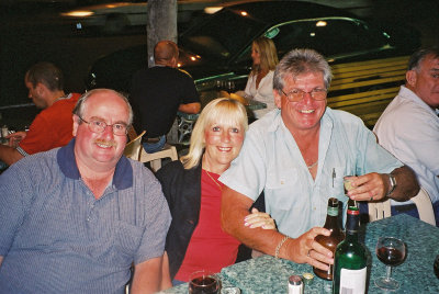  Kens going away dinner at Alfresco April 2003