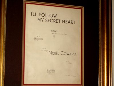 Noel Coward Memorabilia