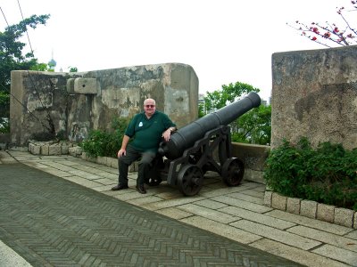 Ken at Fortaleza do Monte