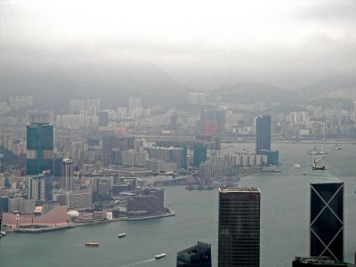 View of Hong Kong from the Peak  28 March, 2007