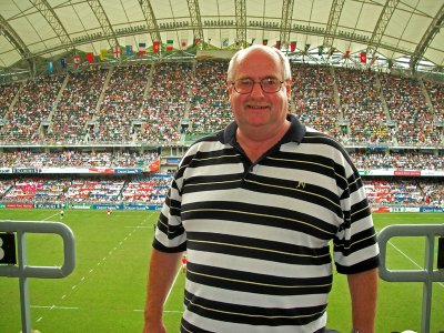 Ken at the stadium