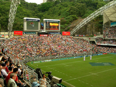 Crowds at the Hong Kong Stadium