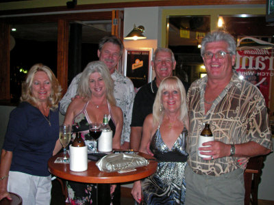 Enjoying a night out in Port Douglas, Queensland