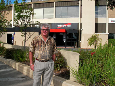 Dave at Windy Hill  16 May, 2007