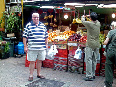 Ken at Stanley Market 25 March, 2007