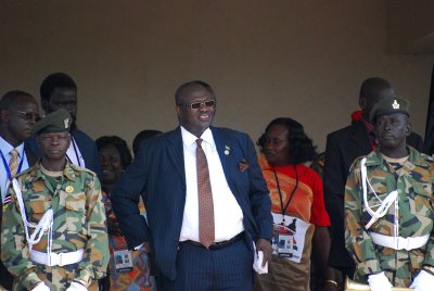Vice President, Riek Machar