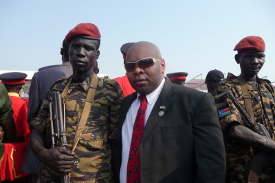  Willis with one of the soldiers