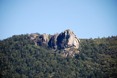 Unusual rock formation
