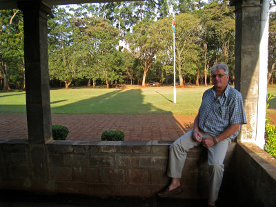 Dave on the verandah