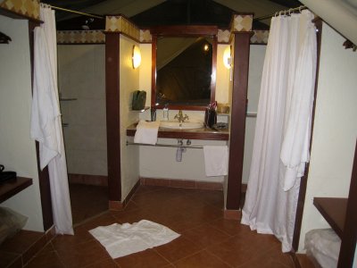  Bathroom in the tent