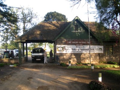Entrance to Lake Nakuru