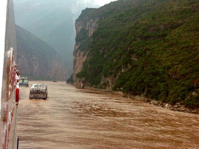 Start of the 3 Gorges Dam Tour 27 September, 2005