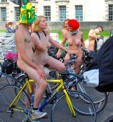  london naked bike ride 2012