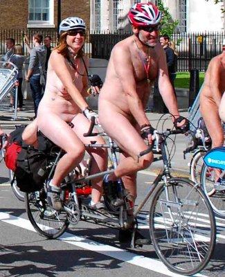  london naked bike ride 2012