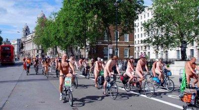  london naked bike ride 2012