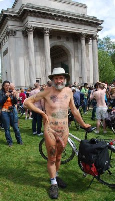  london naked bike ride 2012