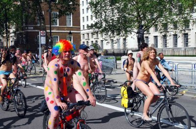 london naked bike ride 2012