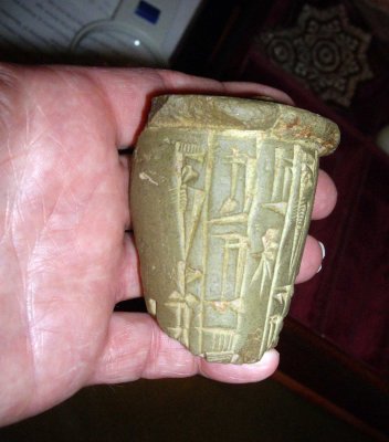 Sumerian votive prayer item