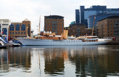 Queen of Denmarks'yacht