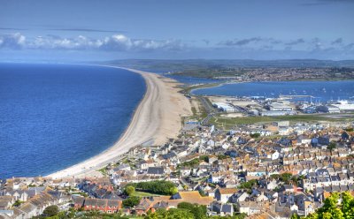 Chesil Beach from Portland