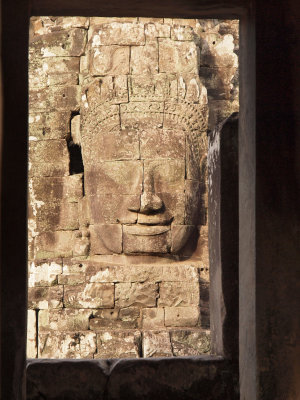 BAYON TEMPLE FACE CARVING