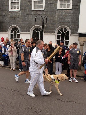 OLYMPIC TORCH RELAY AT DARTMOUTH