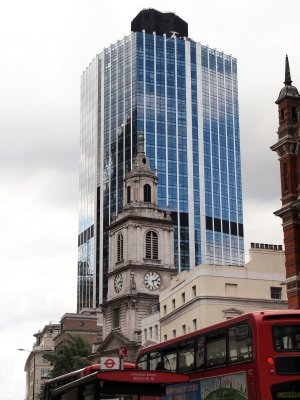 OLD & NEW IN  LONDON