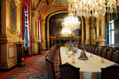 183 PARIS, Louvre, Napoleon's diningroom