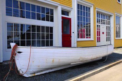 beached on the street