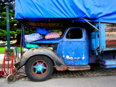 Saturday market truck