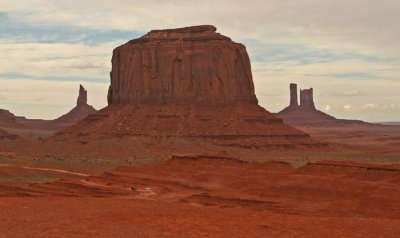 MERRICK BUTTE FROM FORD'S POINT