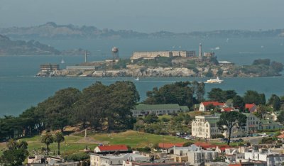 ALCATRAZ FROM THE 10TH FLOOR