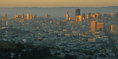 SF AT SUNSET