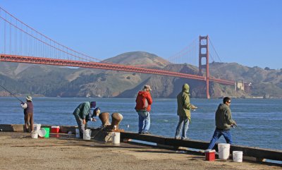 FISHING ON TORPEDO WHARF