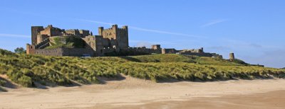 CASTLE FROM BEACH