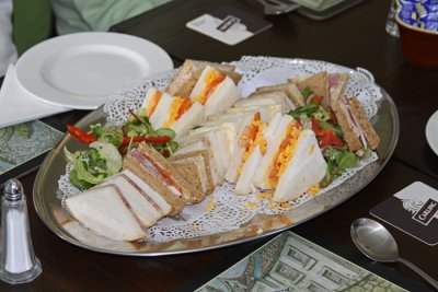 SOUP AND SANDWICHES FOR LUNCH